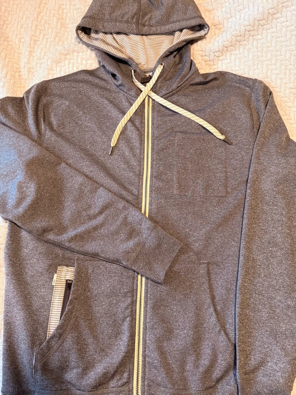 Vuori Women’s Movement Hooded Full Zip Sweater - Gray #Vuori